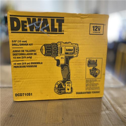 NEW! - DEWALT 12-Volt Max 3/8-in Cordless Drill (Charger Included and 1-Battery Included)