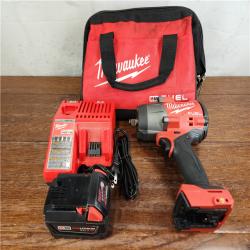 AS-IS Milwaukee M18 FUEL Brushless Cordless 1/2 in. Impact Wrench W/Friction Ring Kit