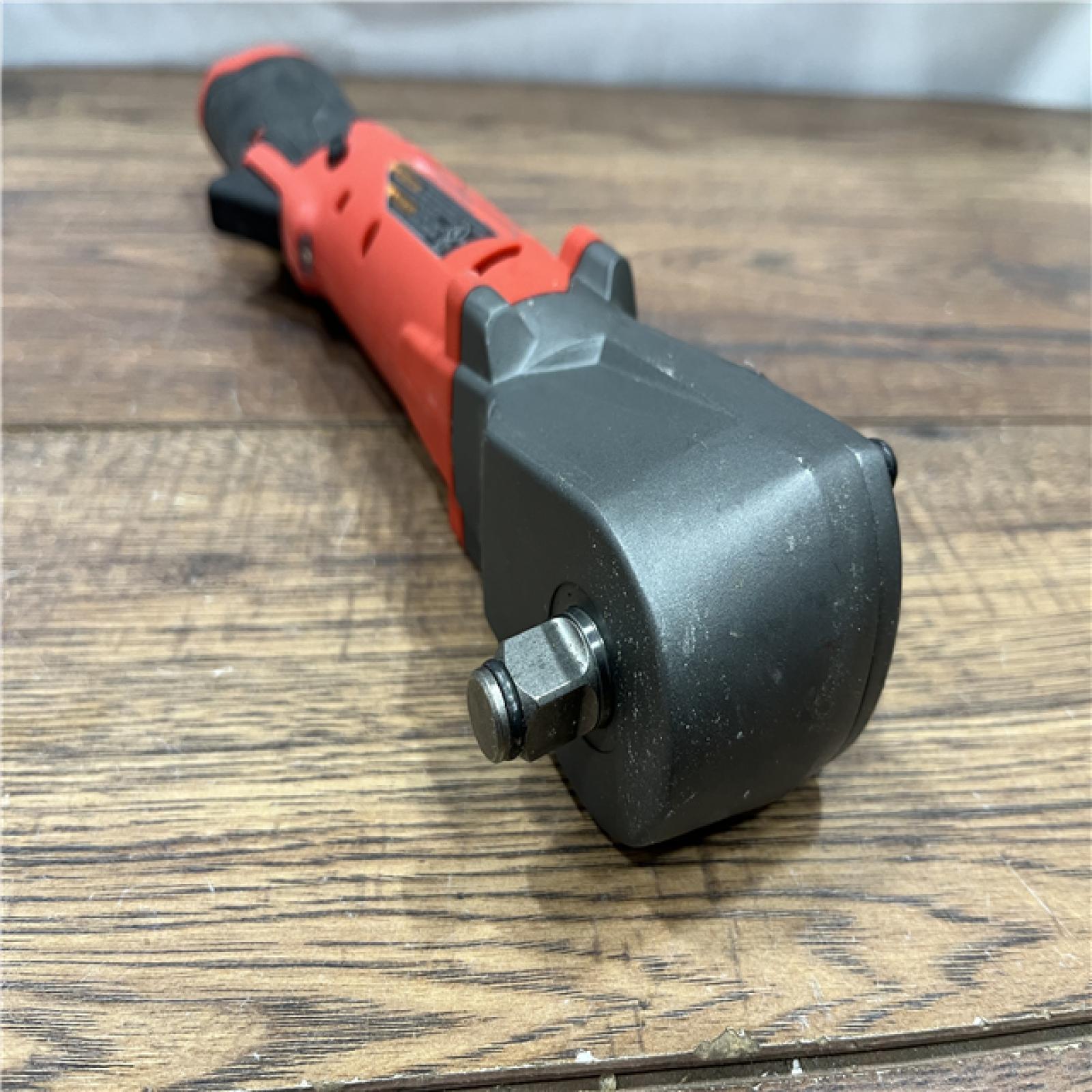 AS-IS Milwaukee M12 FUEL 12-Volt Lithium-Ion Brushless Cordless 1/2 in. Right Angle Impact Wrench (Tool-Only)