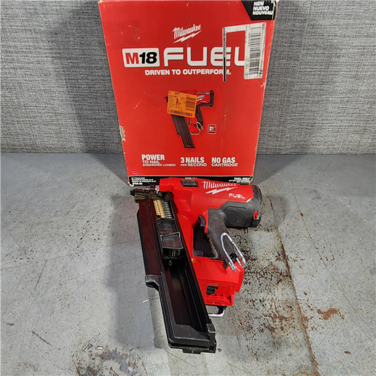 HOUSTON LOCATION - AS-IS Milwaukee 2744-20 M18 FUEL 21-Degree Cordless Framing Nailer (Tool Only)