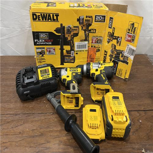 AS-IS20V MAX Cordless Brushless Hammer Drill/Driver 2 Tool Combo Kit with FLEXVOLT ADVANTAGE