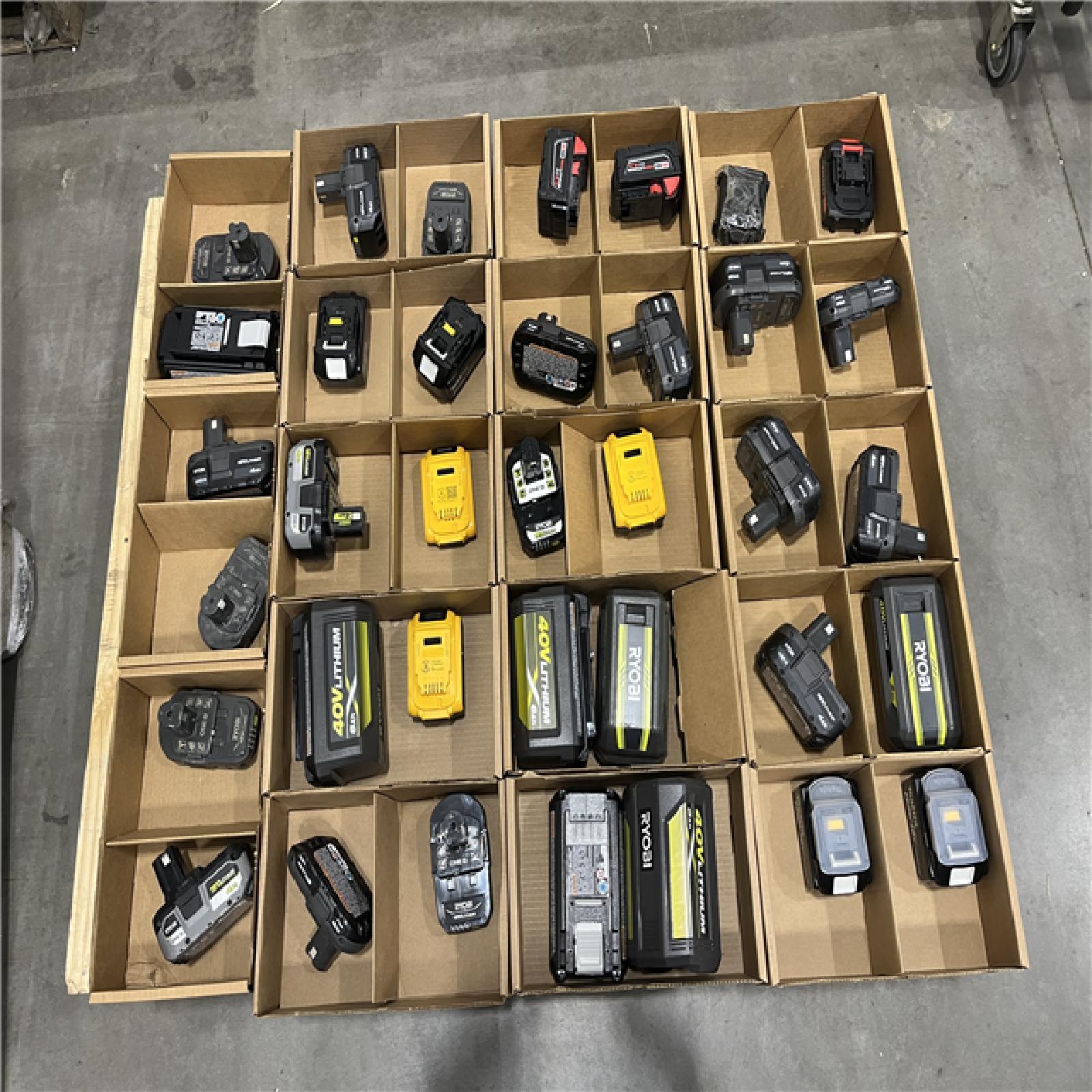 DALLAS LOCATION - AS-IS BATTERY PALLET