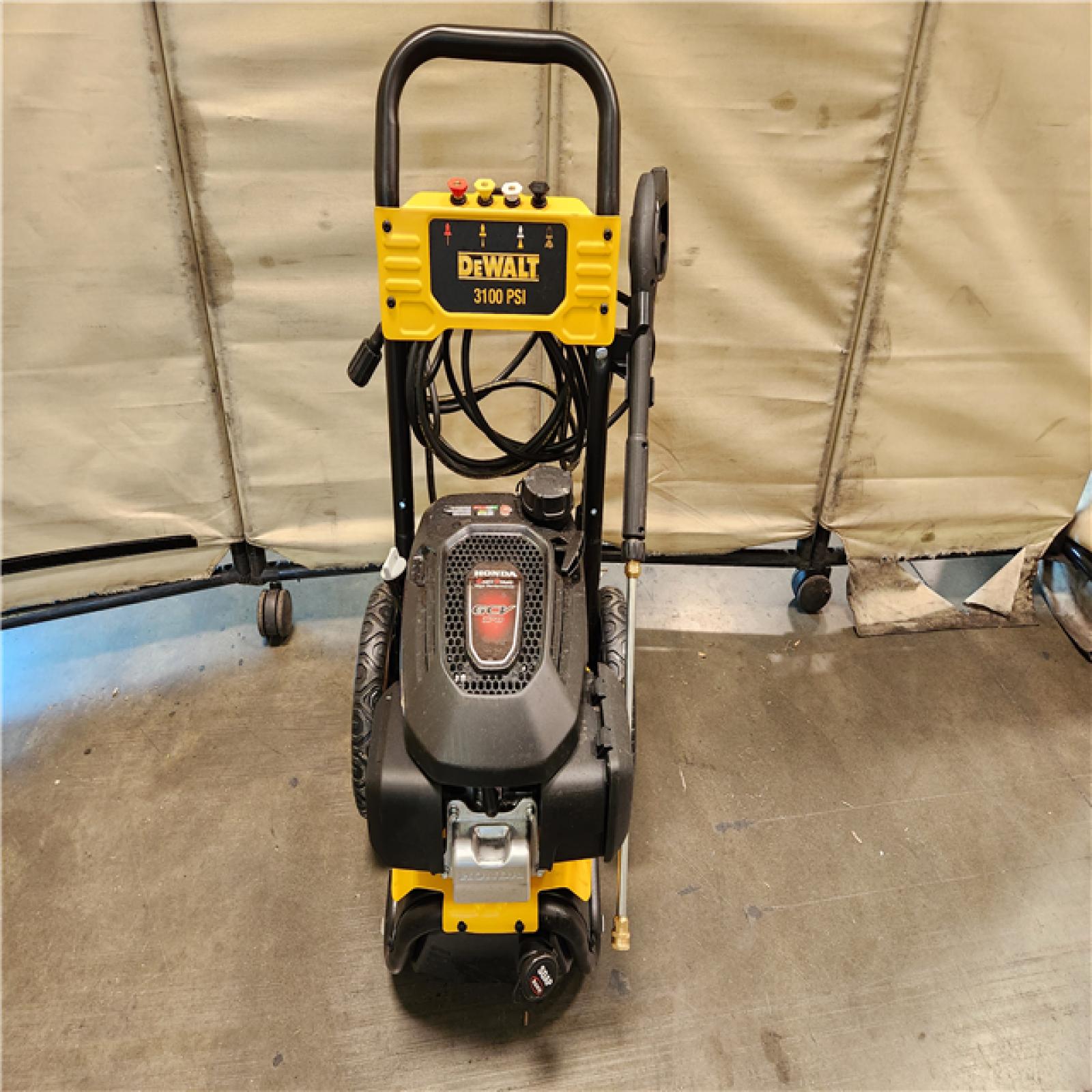 California AS-IS Dewalt 3100 PSI Pressure Washer W/ Honda Easy start GCV 170 Motor