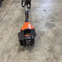 Houston location AS-IS EFORCE 56V X Series 17 in. Brushless Cordless Battery String Trimmer with 5.0Ah Battery and Rapid Charger