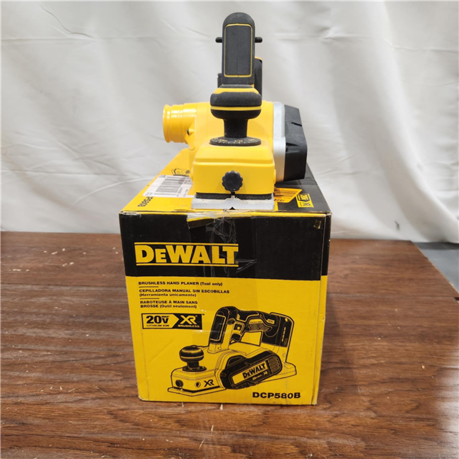 AS-IS DEWALT DCP580B 20V MAX Lithium Ion Brushless Planer