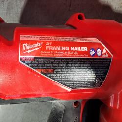 HOUSTON LOCATION - AS-IS Milwaukee 2744-20 M18 FUEL 21-Degree Cordless Framing Nailer (Tool Only)