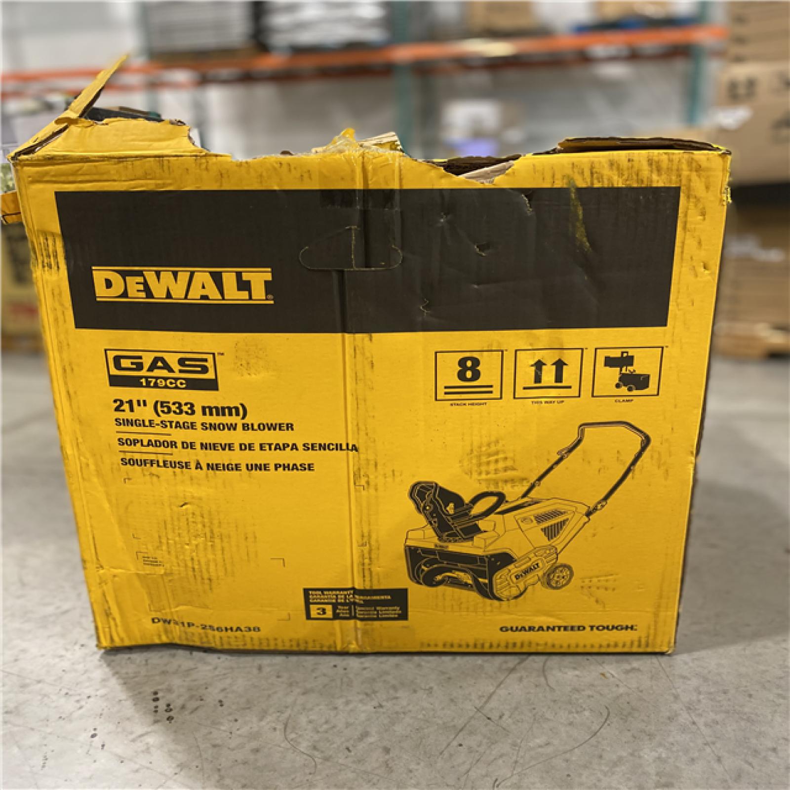 NEW! - DEWALT 21 in. 179 cc Single-Stage Gas Snow Blower