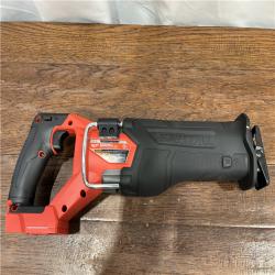 AS-ISMilwaukee M18 18V Fuel Sawzall 1-1/4  Reciprocating Saw Cordless Lithium-Ion Brushless 2821-20