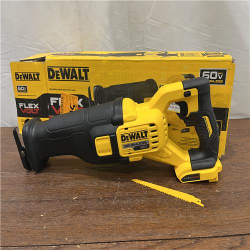 AS-ISDeWalt DCS389B FLEXVOLT 60V MAX Cordless Brushless Reciprocating Saw (Tool-Only)