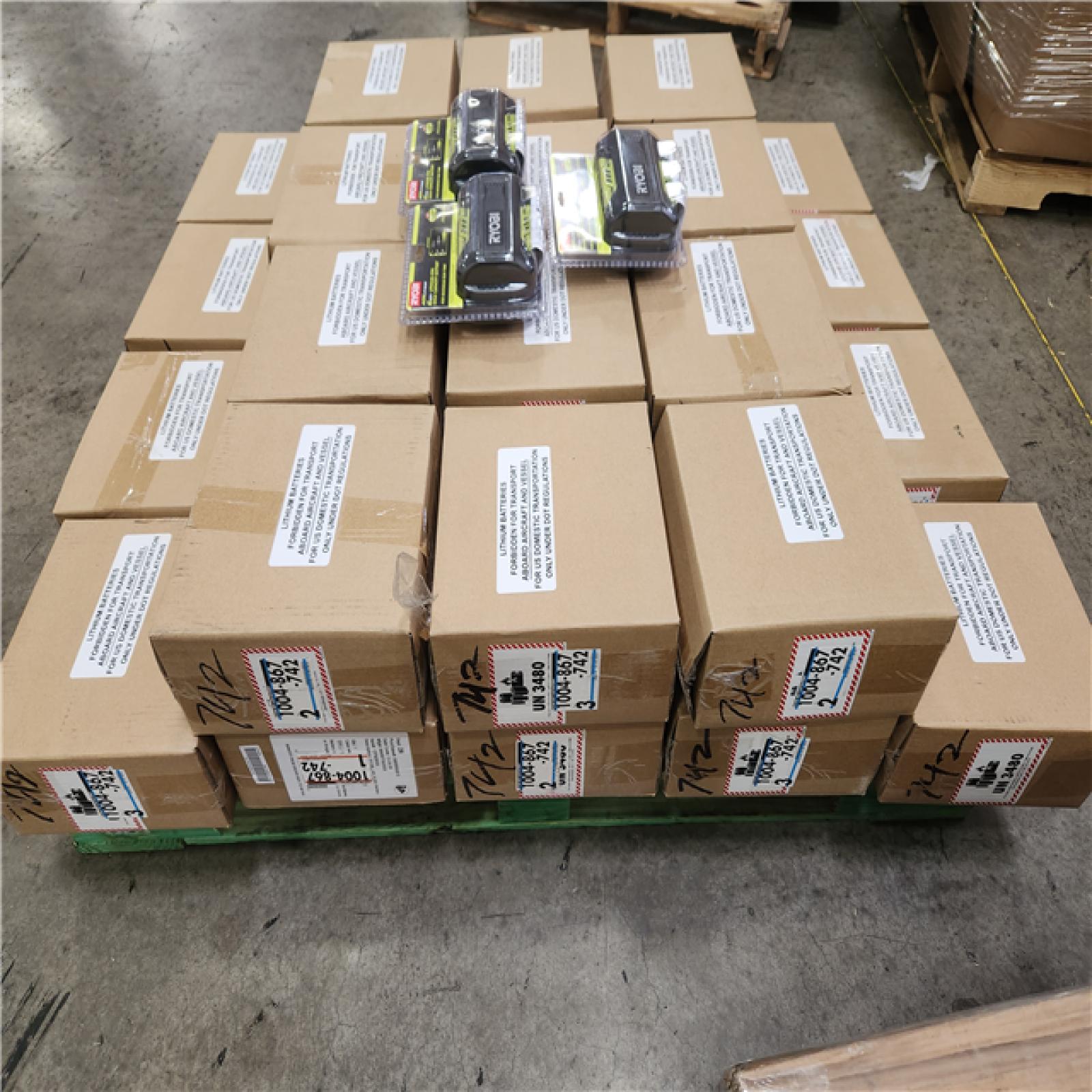 Phoenix Location Pallet of NEW Ryobi 6.0 40v Batteries(35 Batteries)