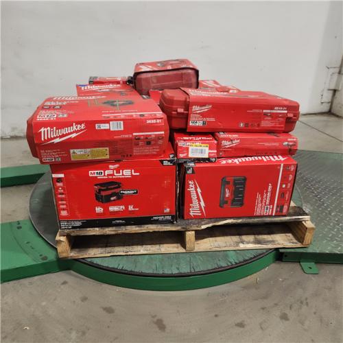 Dallas Location - As-Is MILWAUKEE Tool Pallet