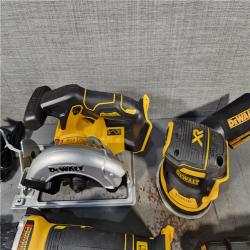 HOUSTON LOCATION - AS-IS Dewalt 20-Volt MAX ToughSystem Lithium-Ion 6-Tool Cordless Combo Kit