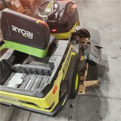 Dallas Location - As-Is RYOBI 80V HP Brushless 42 in Riding Lawn Tractor