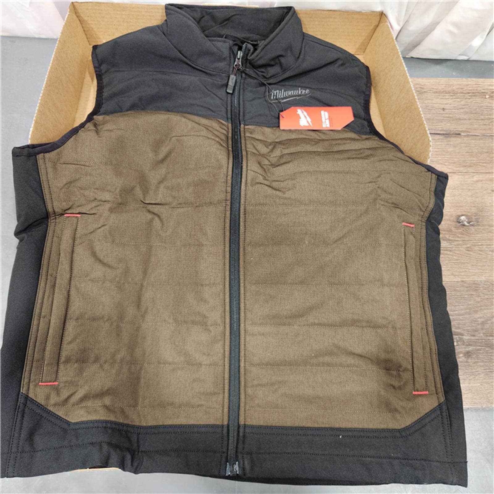 AS-IS Heated Vest,Polyester,Zipper,Men,M