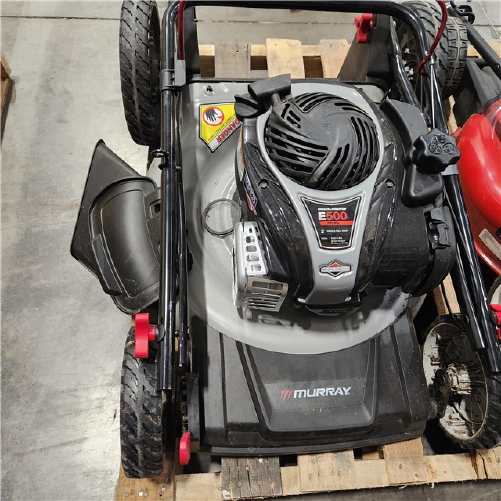 DALLAS LOCATION - AS-IS Murray 21 in. 140 cc Briggs and Stratton Walk Behind Gas Push Lawn Mower with Height Adjustment and Prime 'N Pull Start