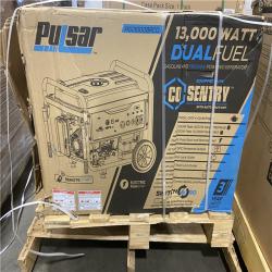 DALLAS LOCATION - NEW! Pulsar Products 13000 Watt Dual Fuel Generator with Remote Start