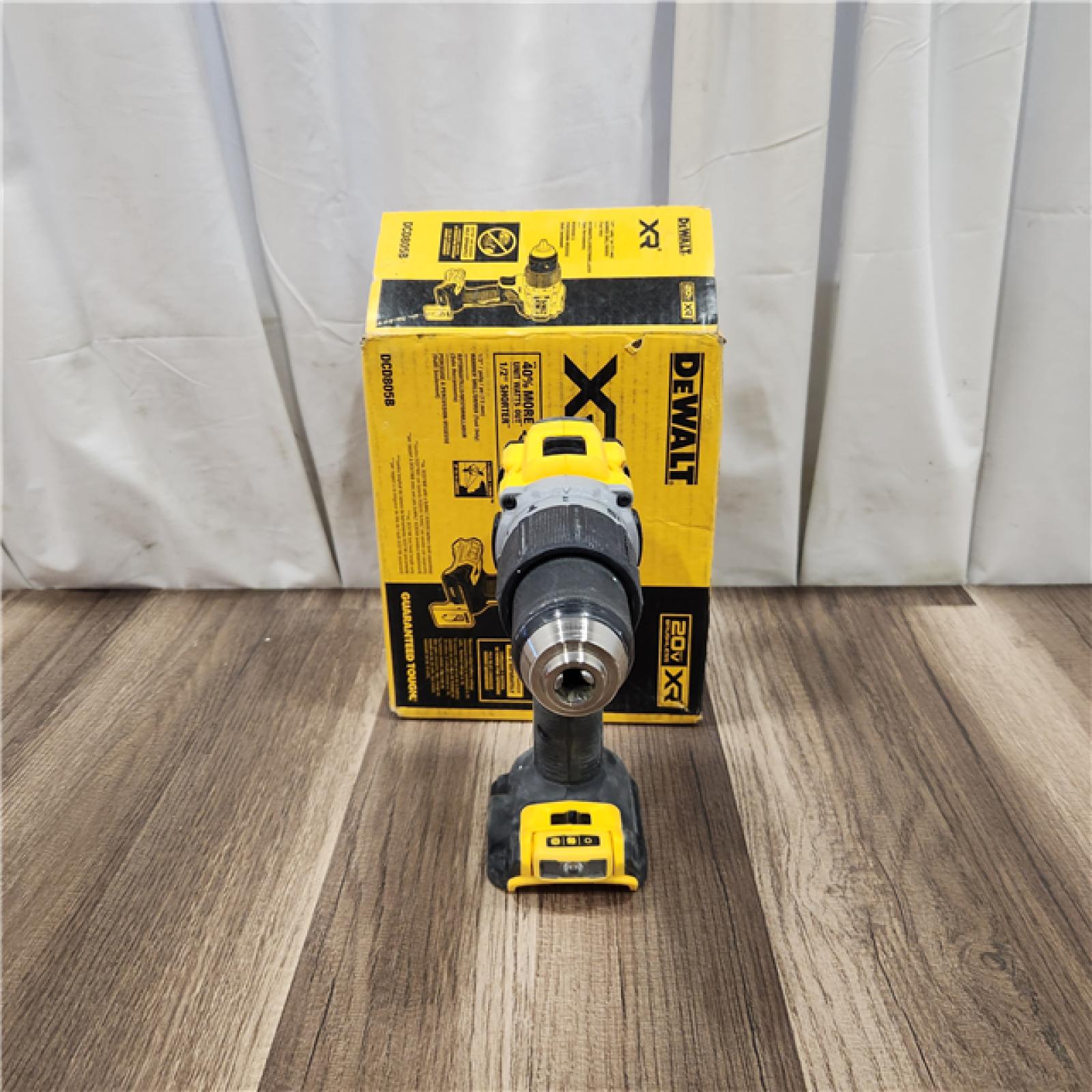 AS IS DEWALT 20-Volt Compact Cordless 1/2 in. Hammer Drill (Tool-Only)