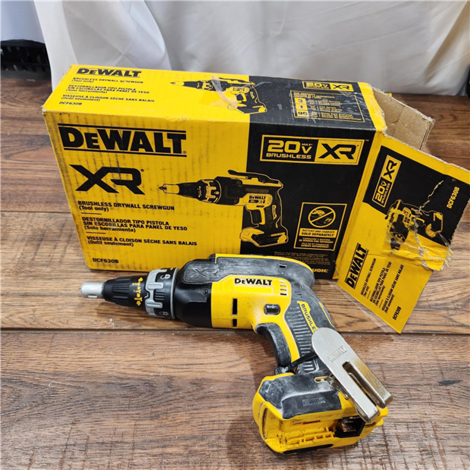 AS-IS DeWalt DCF630B 20V Cordless Brushless Screw Gun (Tool Only)