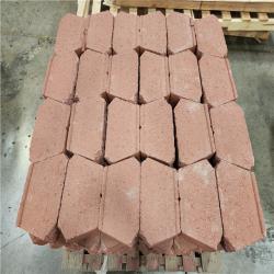 Phoenix Location Pavestone 4 in. x 11.75 in. x 6.75 in. River Red Concrete Retaining Wall Block 144 Brick Pallet