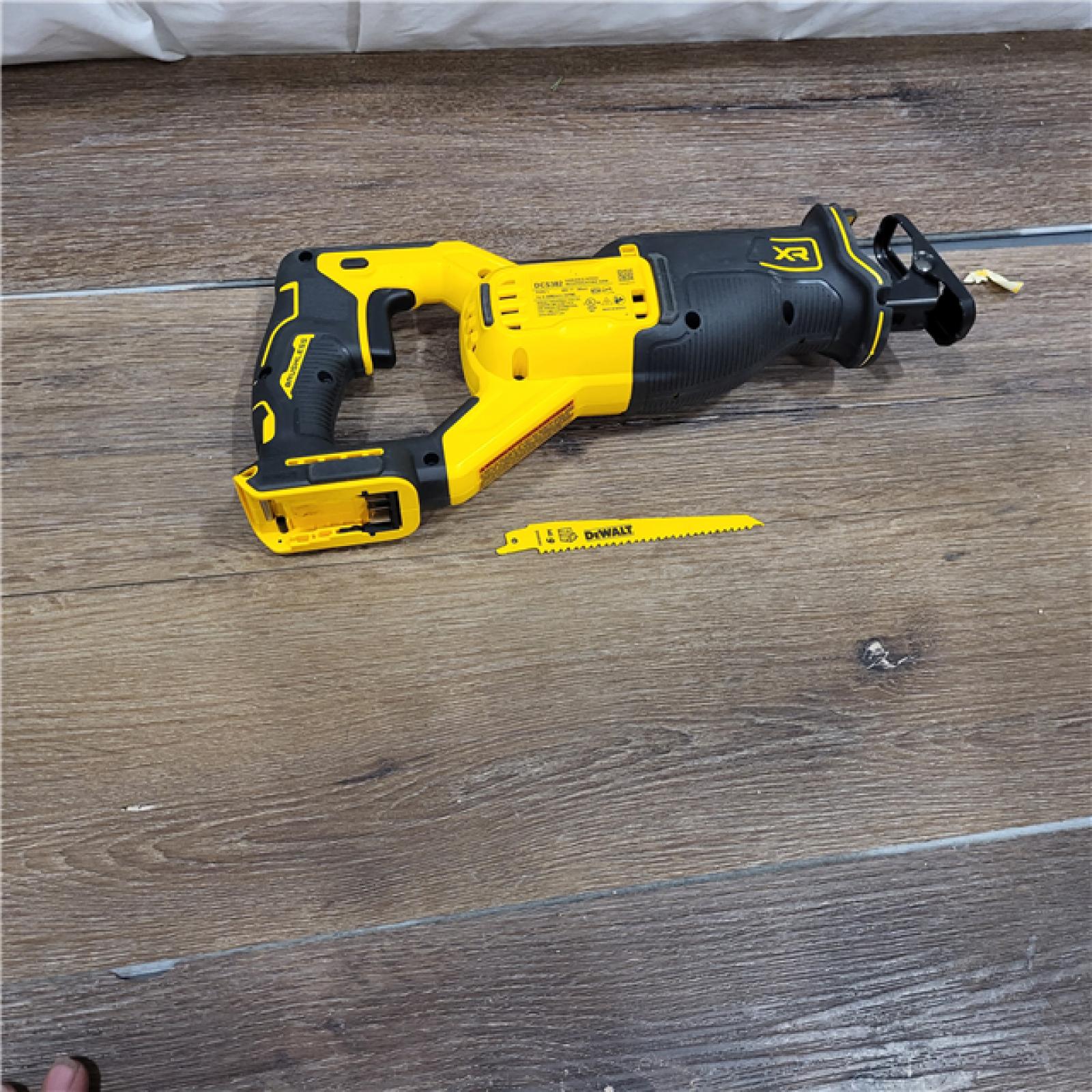 AS-IS DEWALT 20V MAX XR Cordless Brushless Reciprocating Saw (Tool Only)