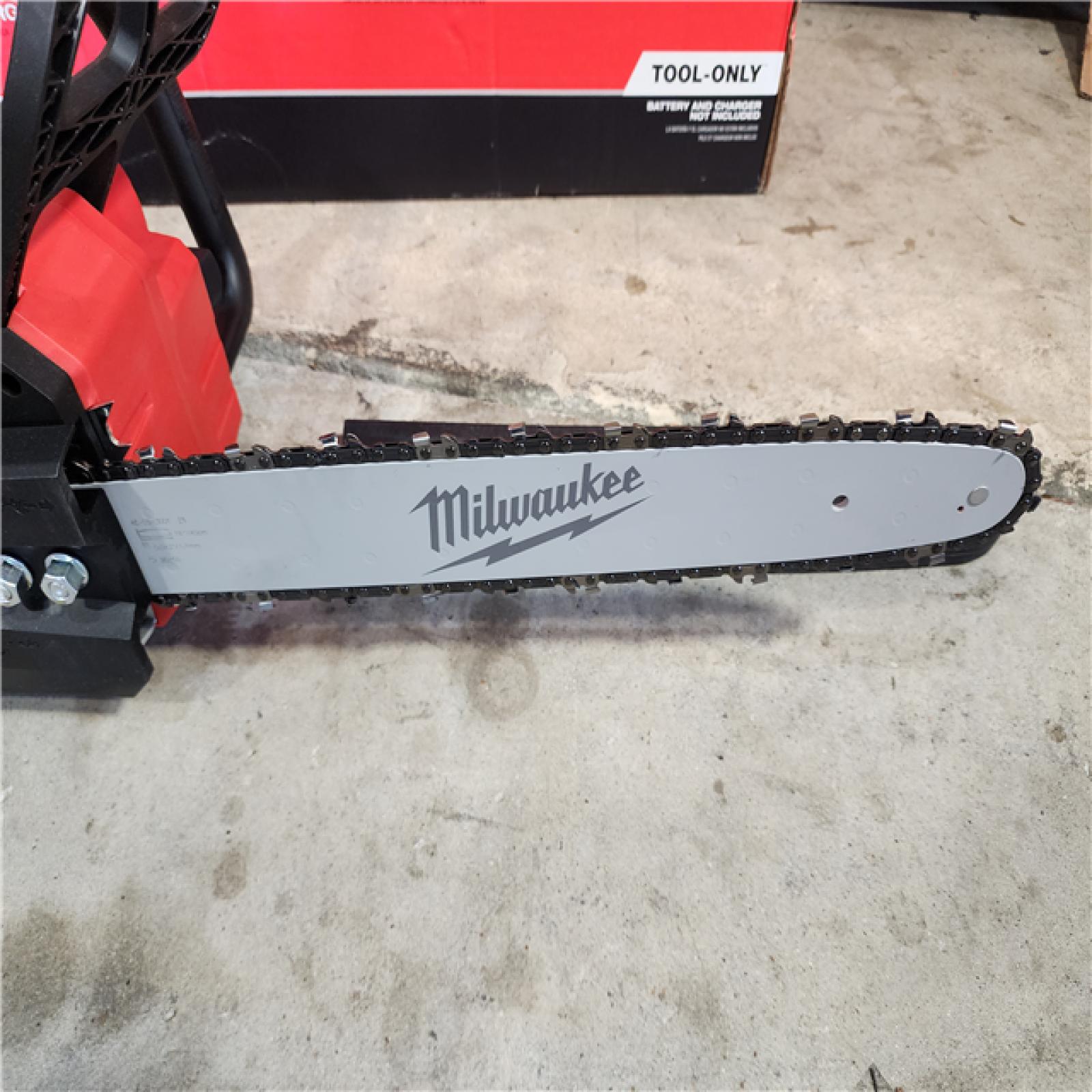 HOUSTON LOCATION - AS-IS Milwaukee M18 FUEL 16  18V Li-Ion Brushless Cordless Chainsaw Tool-Only 2727-20