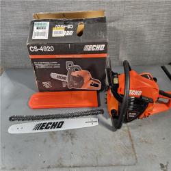 HOUSTON LOCATION - AS-IS 50.1 Cc 2-Stroke Gas Rear Handle Chainsaw