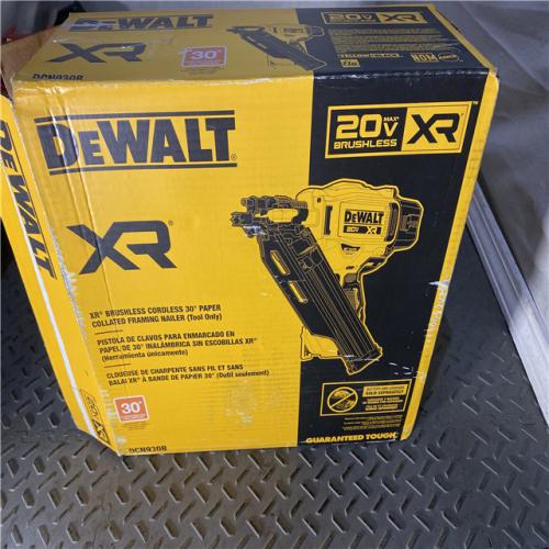 Houston location AS-IS DEWALT 20-Volt 30Â° Cordless Framing Nailer (Tool-Only)