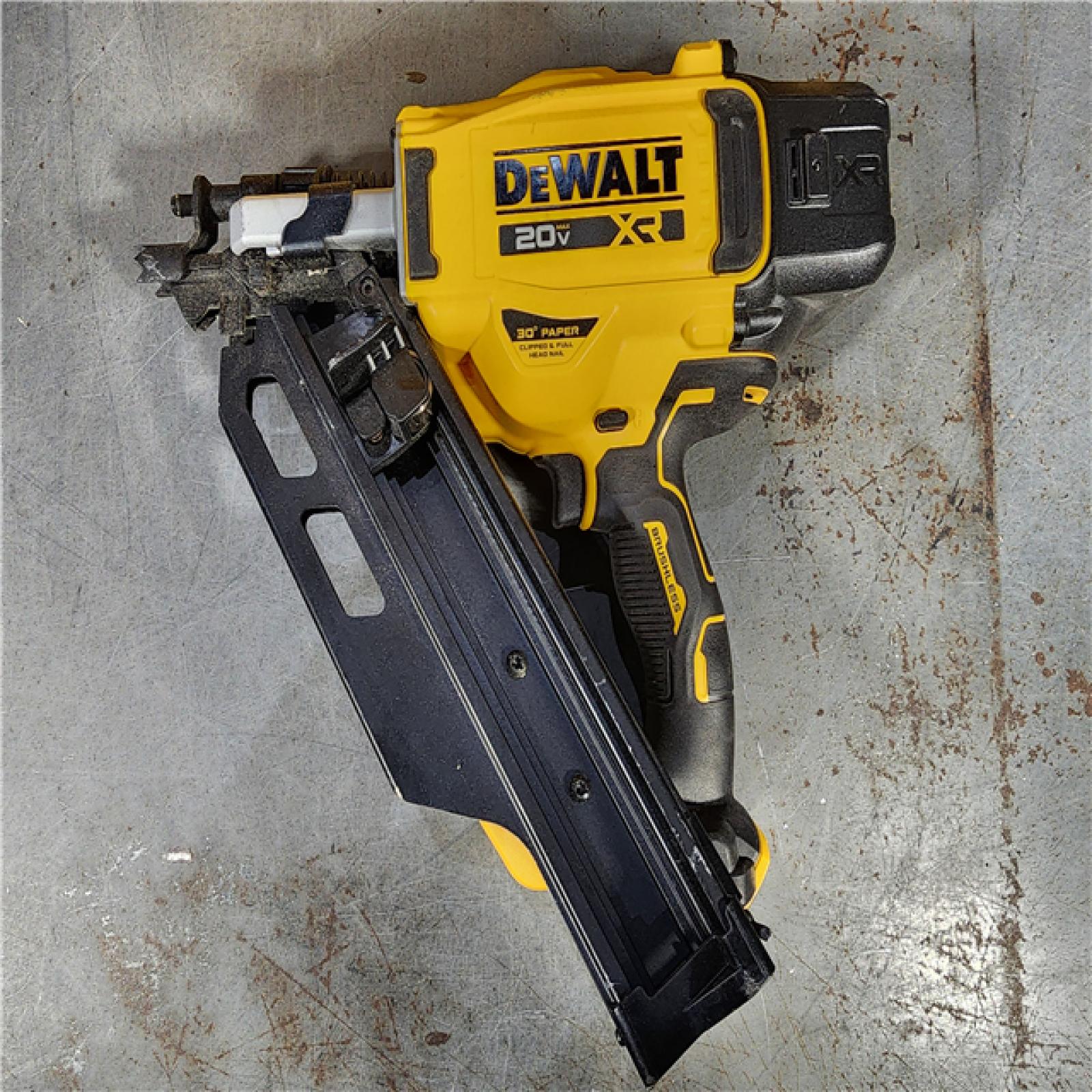 HOUSTON LOCATION - AS-IS DEWALT 20-Volt 30Â° Cordless Framing Nailer (Tool-Only)