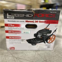 DALLAS LOCATION - Legend Force 22 in. 173 cc Gas Walk Behind String Trimmer/Mower