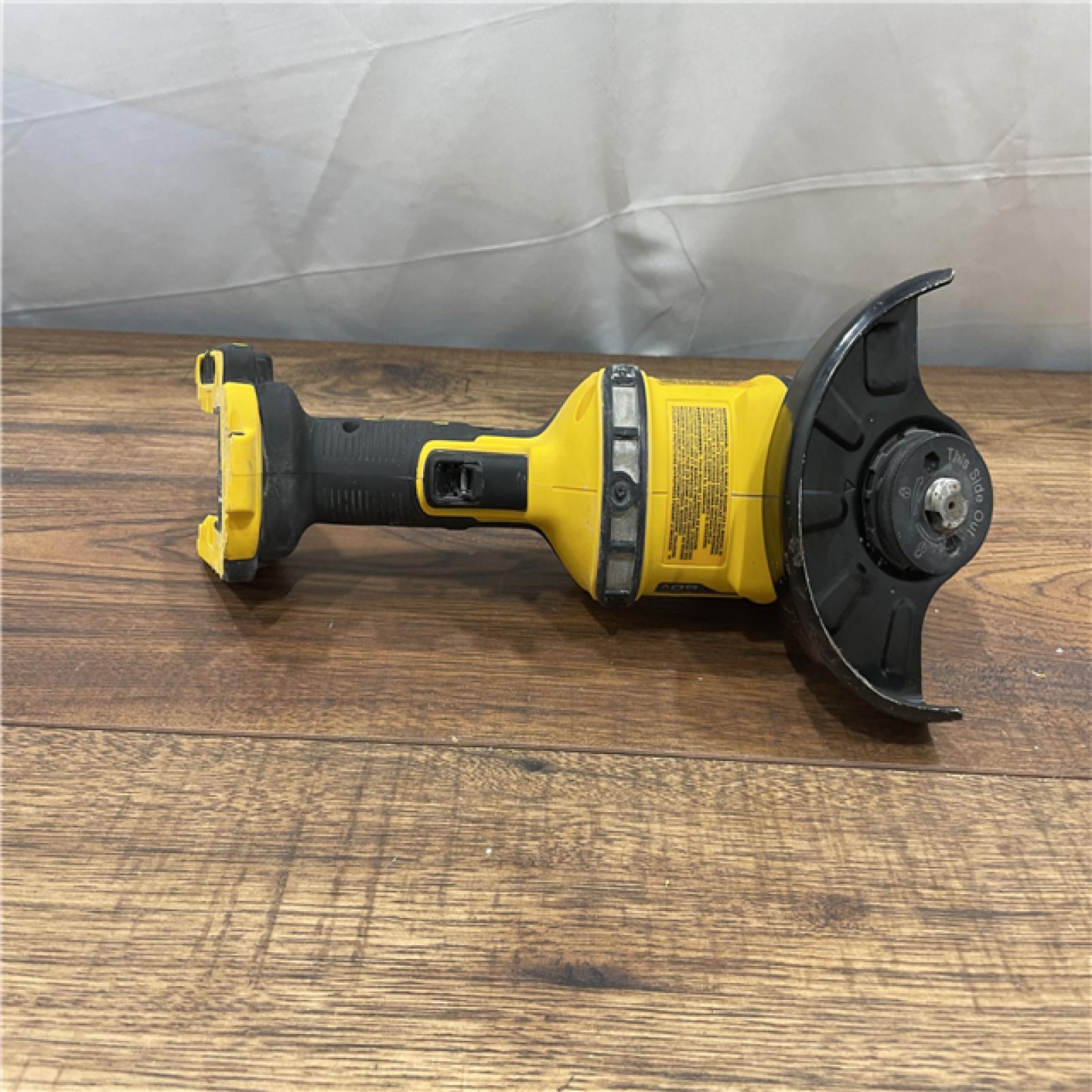 AS-IS DEWALT FLEXVOLT 60V MAX Cordless Brushless 4.5 in. to 6 in. Small Angle Grinder with Kickback Brake (Tool Only)