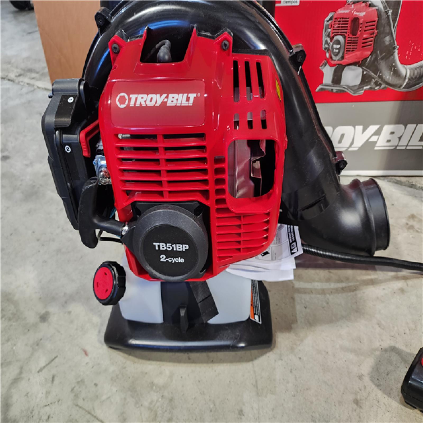 HOUSTON LOCATION - AS-ISTroy-bilt Tb51bp 220 Mph 600 Cfm 51cc Backpack Gas Blower 41Ar51bp766 - All