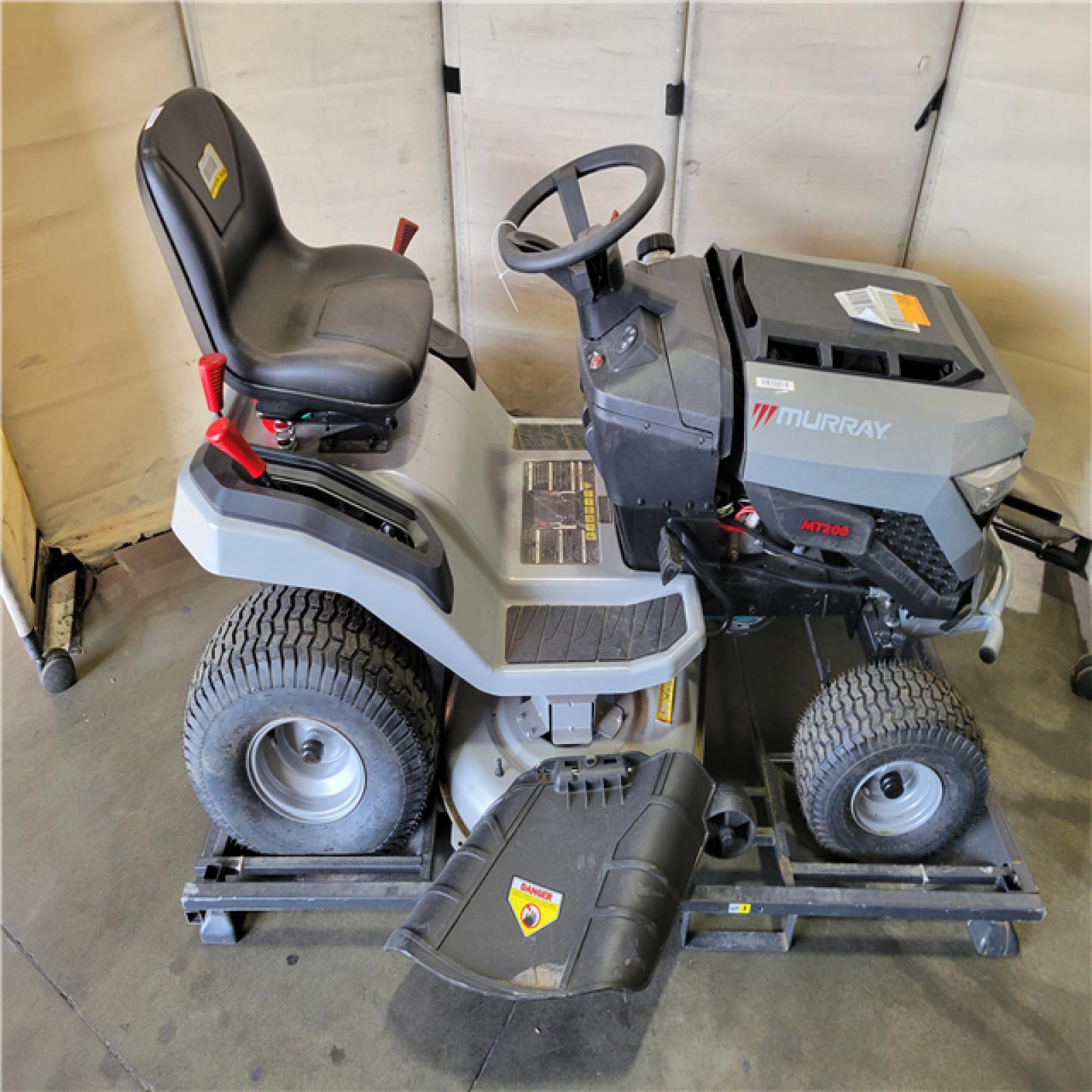California AS-IS Murray MT200 42 in. 19.0 HP 540cc EX1900 Series Briggs and Stratton Engine Automatic Gas Riding Lawn Tractor Mower