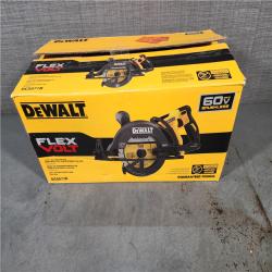 HOUSTON LOCATION - AS-IS DEWALT FLEXVOLT 60V MAX Cordless Brushless 7-1/4 in. Wormdrive Style Circular Saw (Tool Only)