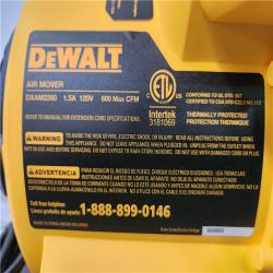 Phoenix Location DEWALT Portable Air Mover/Floor Dryer Blower Fan