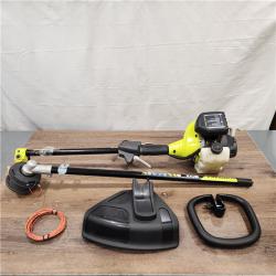 RYOBI 25 cc 2-Stroke Attachment Capable Full Crank Straight Gas Shaft String Trimmer