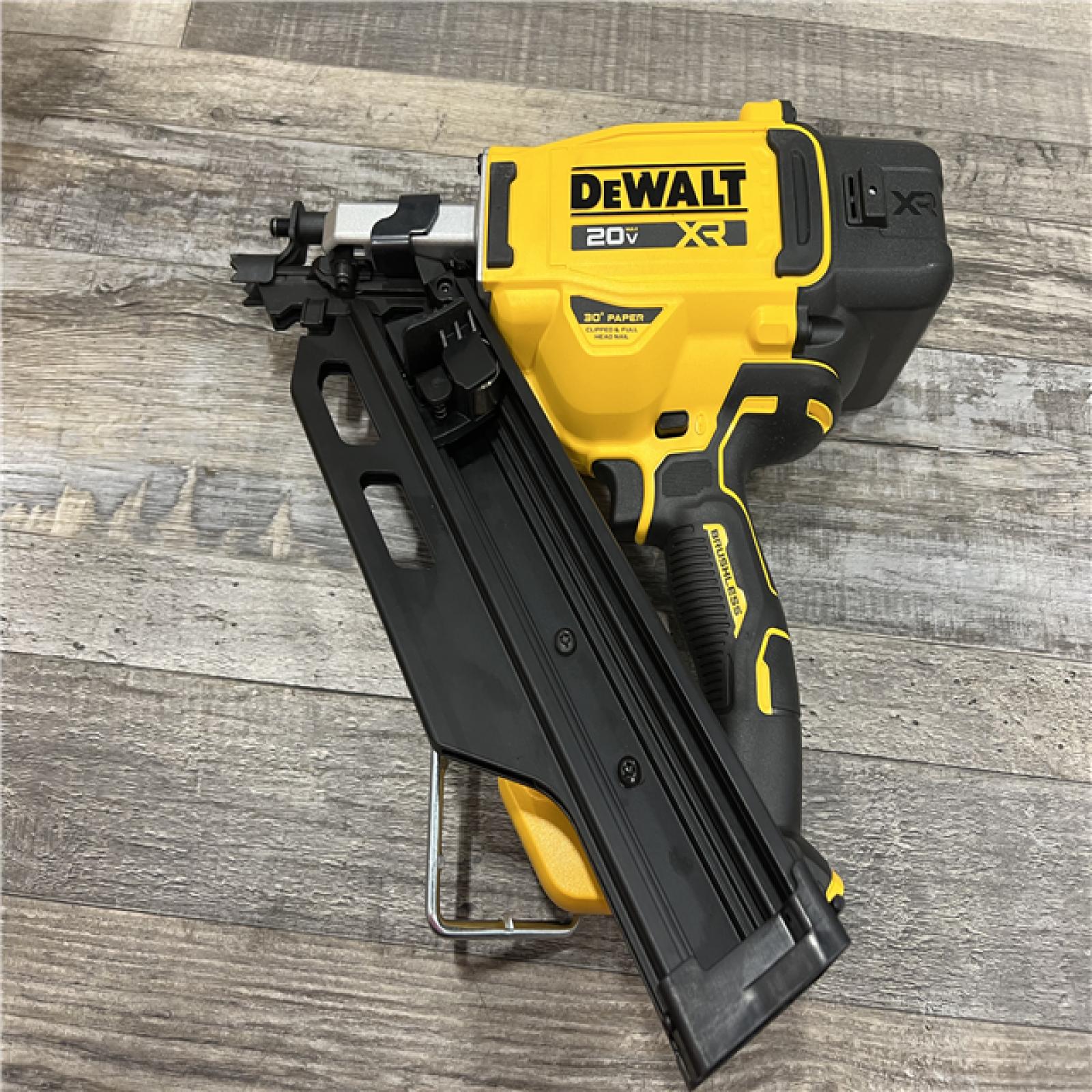 AS-IS DEWALT 20-Volt 30Â° Cordless Framing Nailer (Tool-Only)