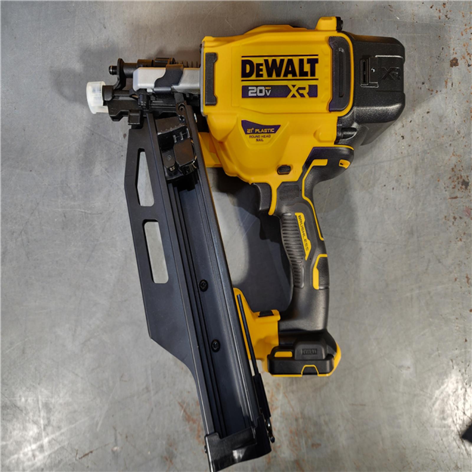 HOUSTON LOCATION - AS-IS DEWALT 20-Volt 21Â° Cordless Framing Nailer (Tool-Only)