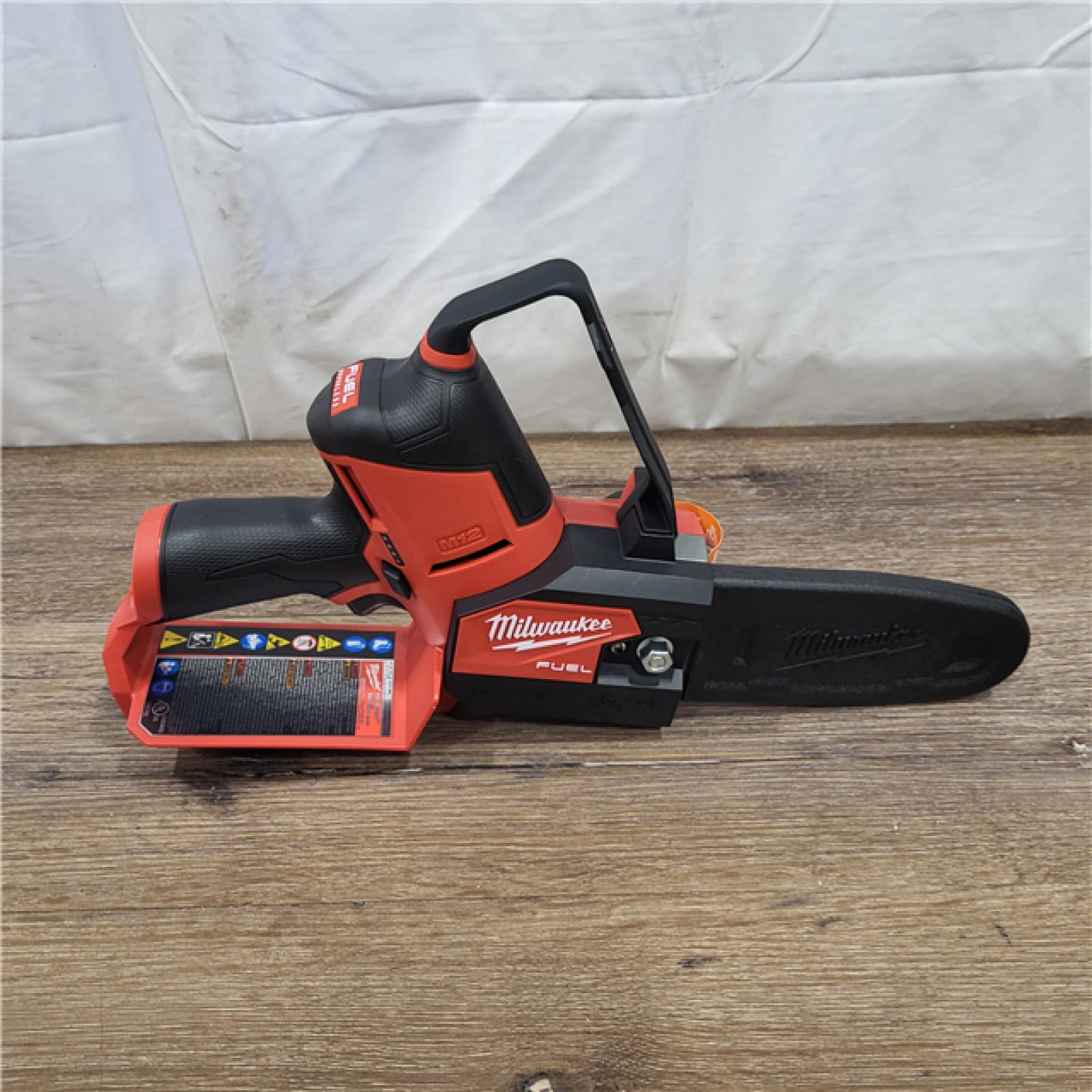 AS-IS M12 FUEL 6 in. 12V Lithium-Ion Brushless Electric Cordless Battery Pruning Saw HATCHET (Tool-Only)