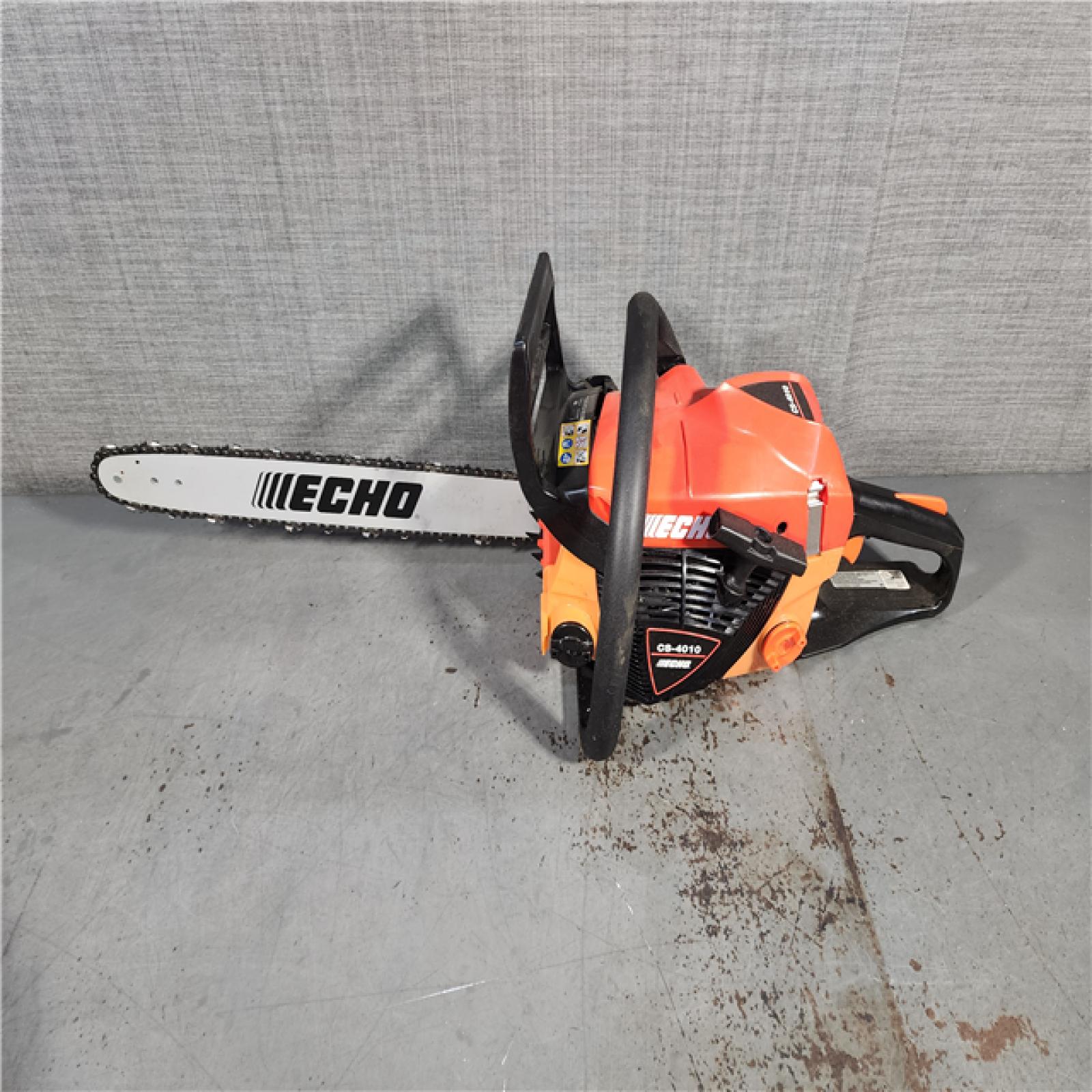 HOUSTON LOCATION - AS-IS Echo CS-4010-18 41.6CC 18 Inch Chainsaw with Bar and Chain