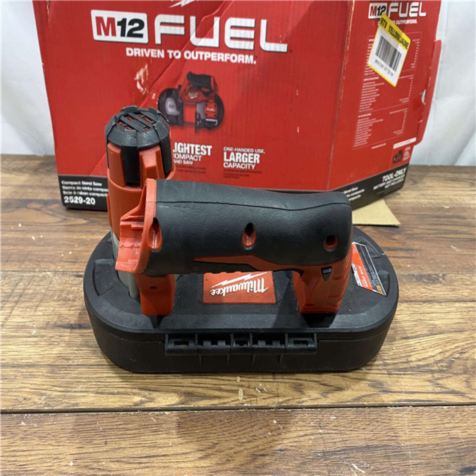 AS IS Milwaukee 2529-20 M12 FUEL 12V Compact Band Saw Bare Tool