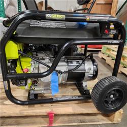 Dallas Location - As-Is RYOBI 6,500-Watt Gasoline Powered Portable Generator