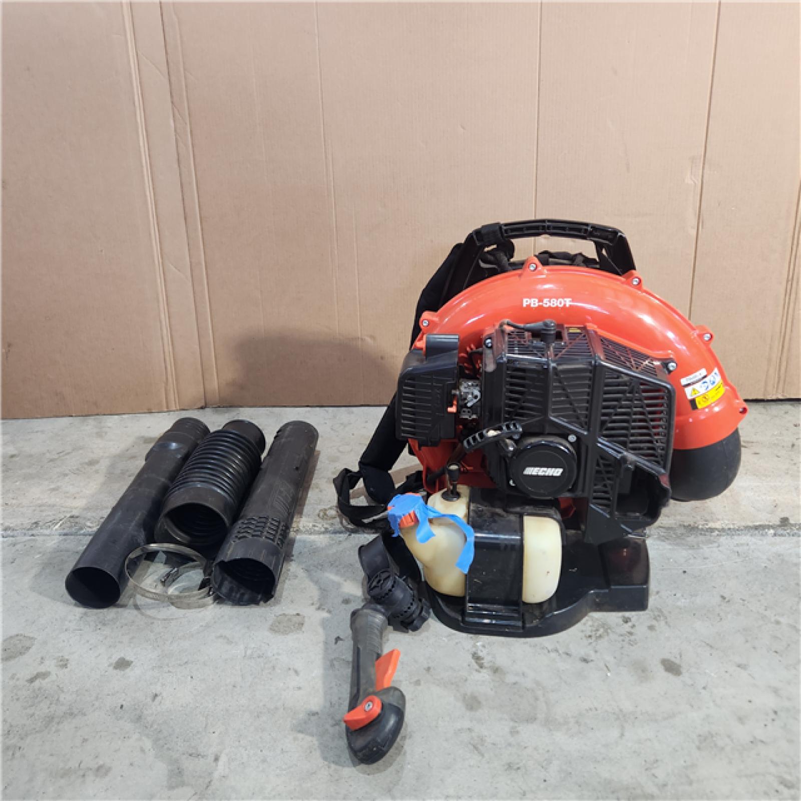 HOUSTON LOCATION - AS-IS ECHO 216 MPH 517 CFM 58.2cc Gas 2-Stroke Backpack Leaf Blower with Tube Throttle