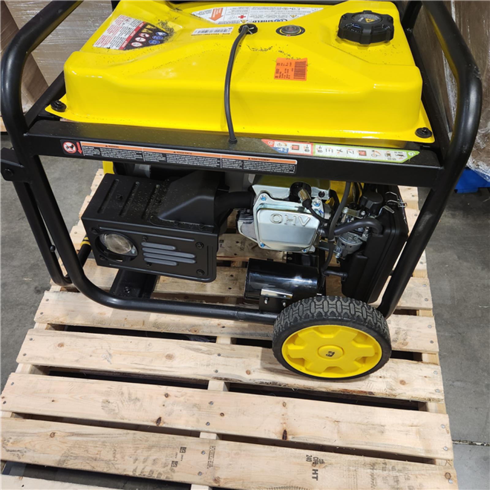 Dallas Location - As-Is  Champion Power Equipment 12,000/9,500-Watt Portable Generator