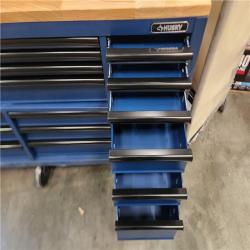 California AS-IS HUSKY 84 IN. 22 DRAWER MOBILE WORKBENCH