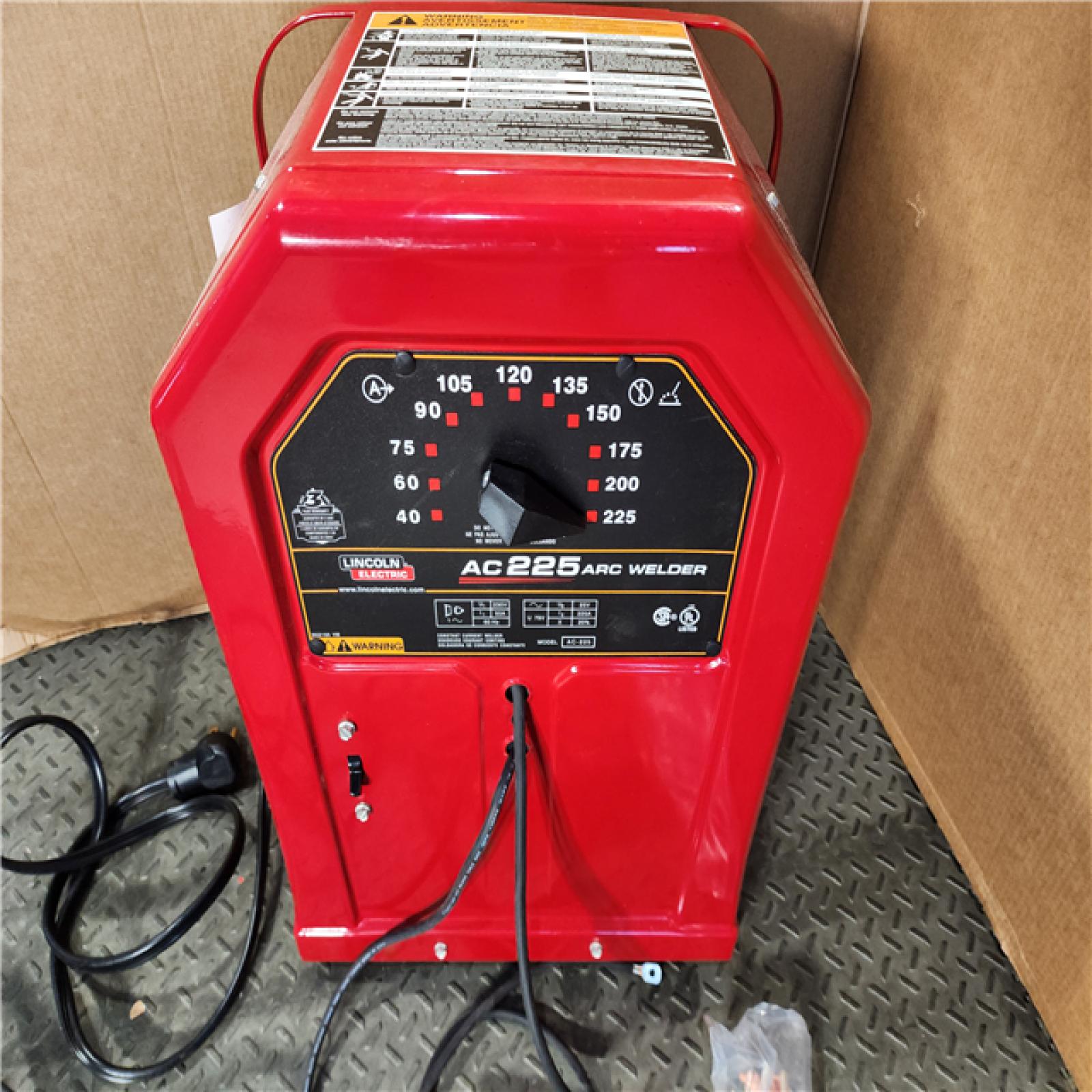 HOUSTON LOCATION - AS-IS Lincoln Electric AC-225 AC Arc Welder- Transformer 230V 40-225A Output