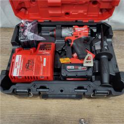 GOOD Milwaukee 2904-22 Hammer Drill Driver Kit with Batteries  Charger & Tool Case  Red