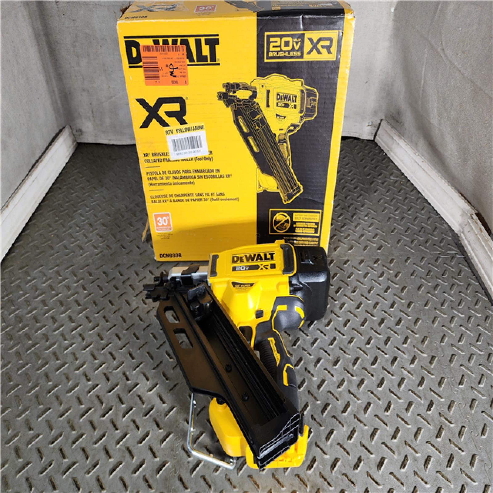 HOUSTON LOCATION - AS-IS 20-Volt 30° Cordless Framing Nailer (Tool-Only)