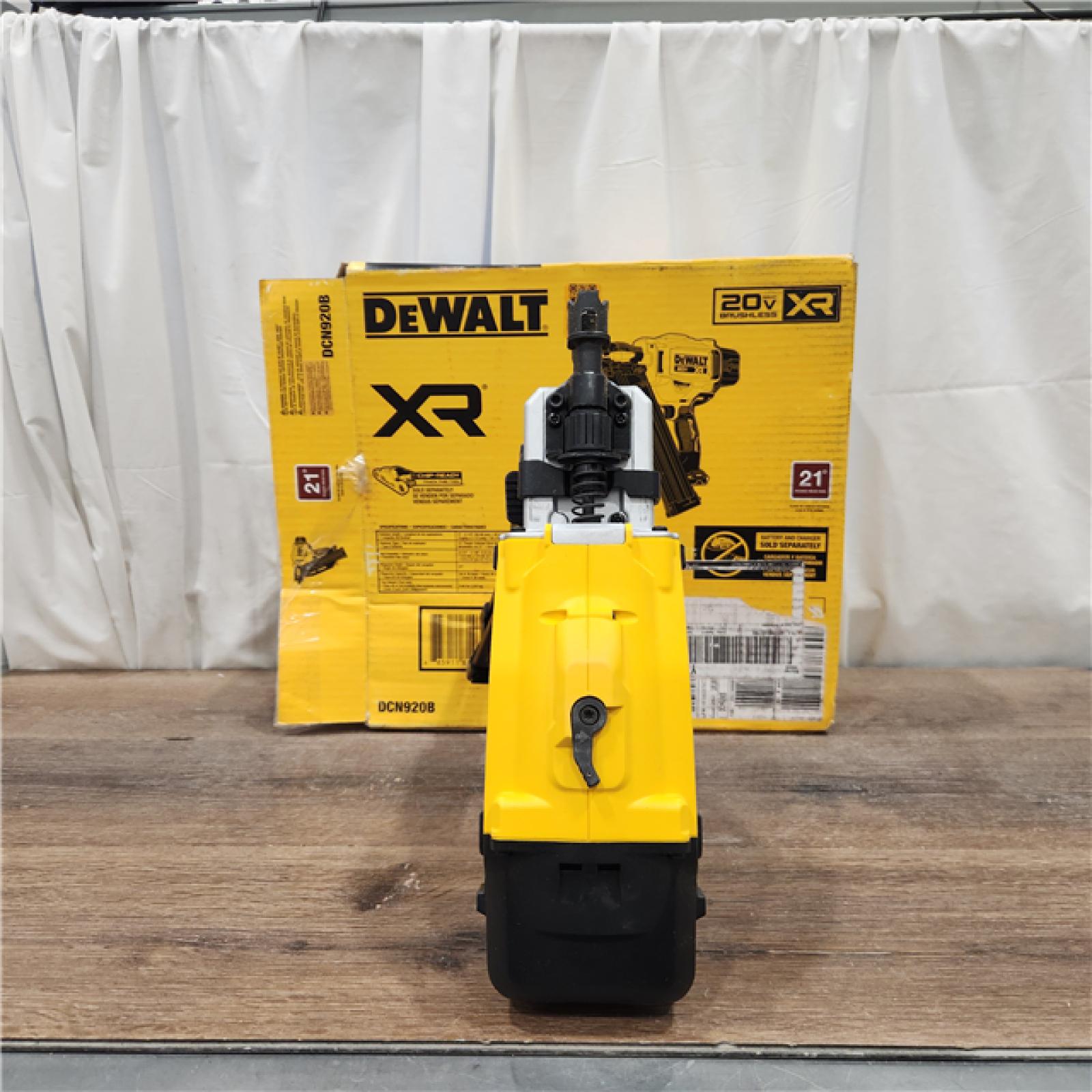 AS IS DEWALT 20-Volt 21Â° Cordless Framing Nailer (Tool-Only)