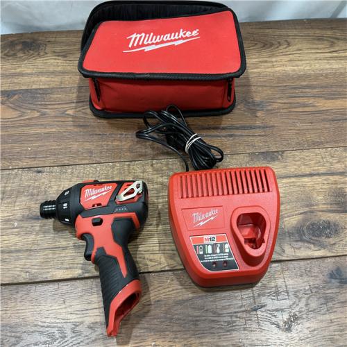 AS IS Milwaukee M12 FUEL 12-Volt Lithium-Ion Brushless Cordless 1/4 in. Hex Impact Driver Compact Kit