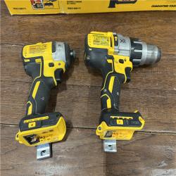 AS-IS20V MAX Cordless Brushless Hammer Drill/Driver 2 Tool Combo Kit with FLEXVOLT ADVANTAGE